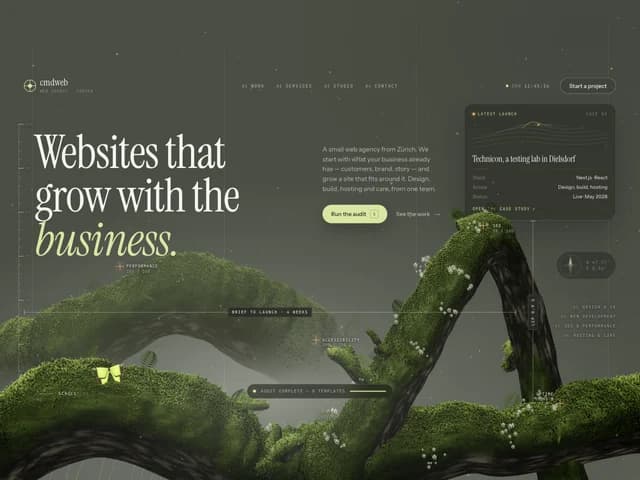 Entwurf «In the Greens»