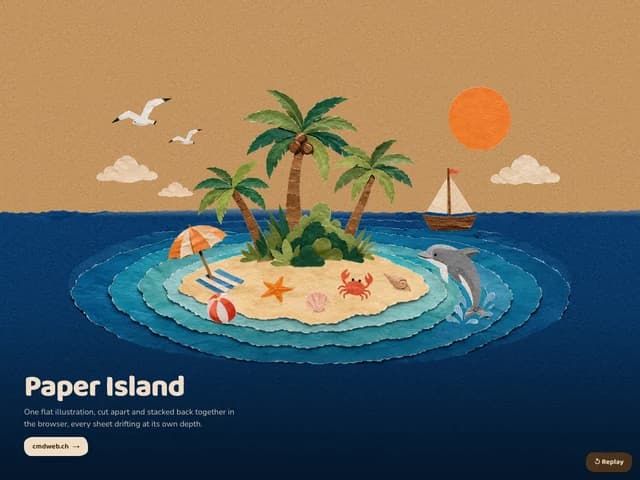 Entwurf «Paper Island»